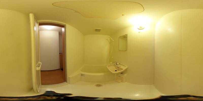 パノラマ画像洗面所