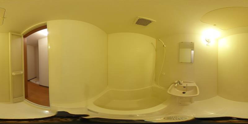 パノラマ画像バスルーム