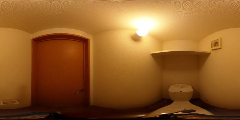 パノラマ画像トイレ