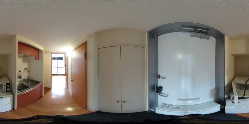 パノラマ画像玄関