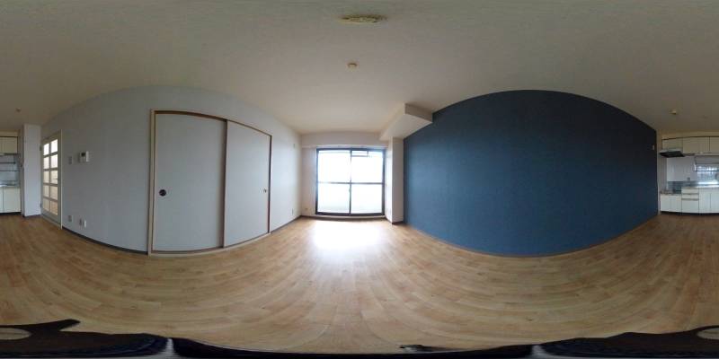 パノラマ画像リビング