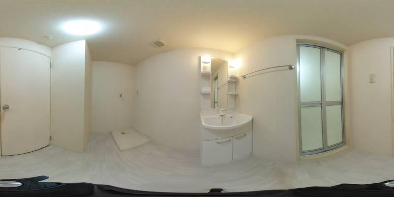 パノラマ画像洗面所