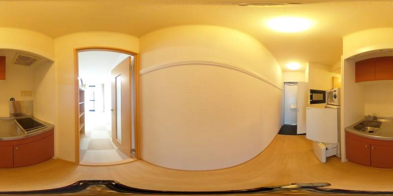 パノラマ画像キッチン