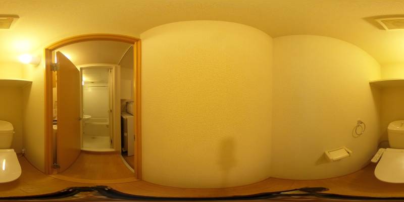 パノラマ画像トイレ