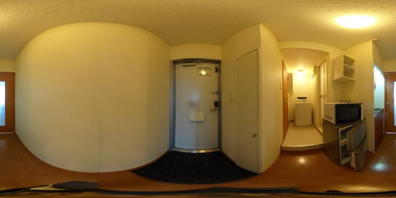 パノラマ画像玄関