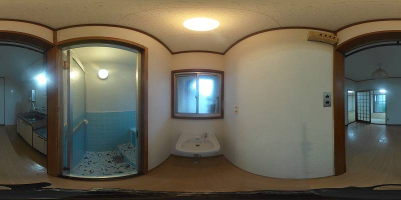 パノラマ画像洗面所