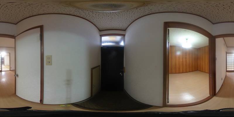 パノラマ画像玄関