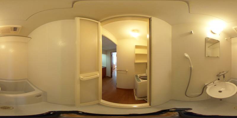 パノラマ画像バスルーム