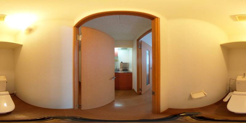 パノラマ画像トイレ