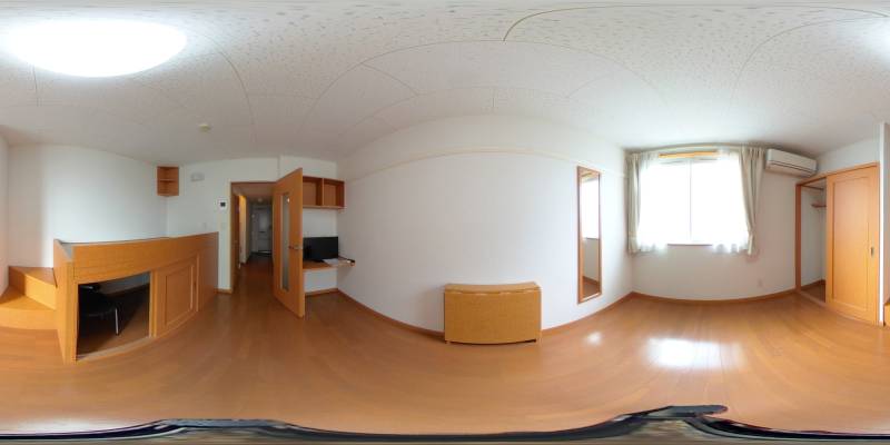 パノラマ画像洋室