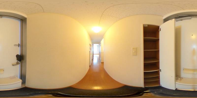 パノラマ画像玄関