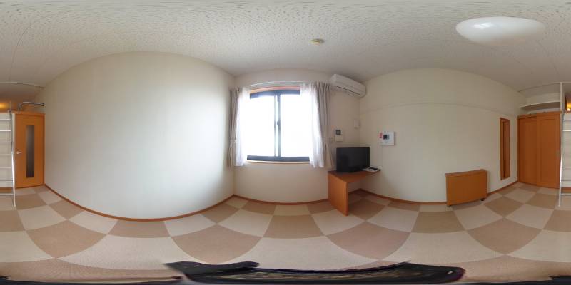 パノラマ画像洋室