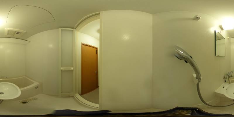 パノラマ画像洗面所