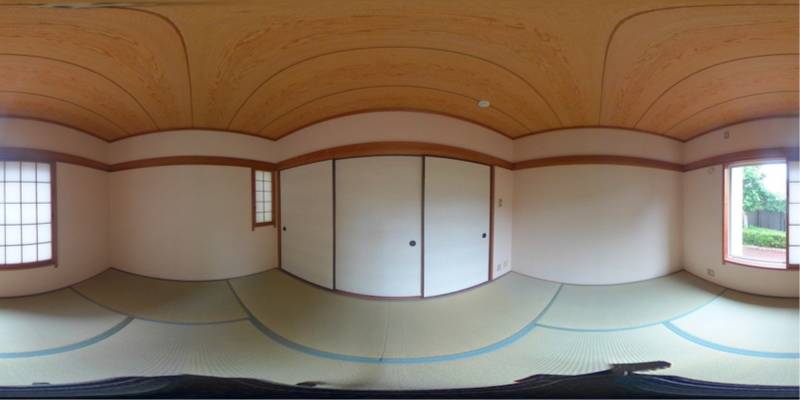 パノラマ画像和室