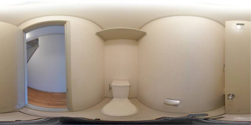 パノラマ画像トイレ