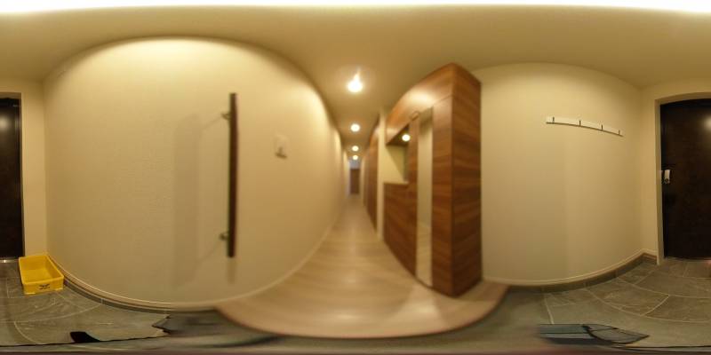 パノラマ画像玄関