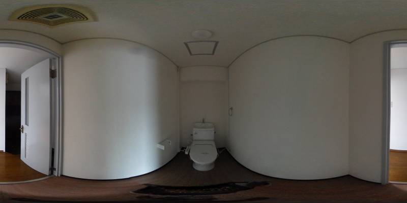 パノラマ画像トイレ