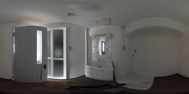 パノラマ画像洗面所