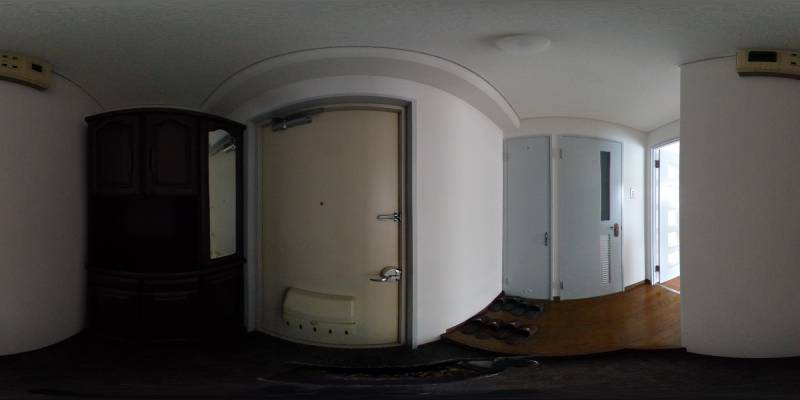 パノラマ画像玄関