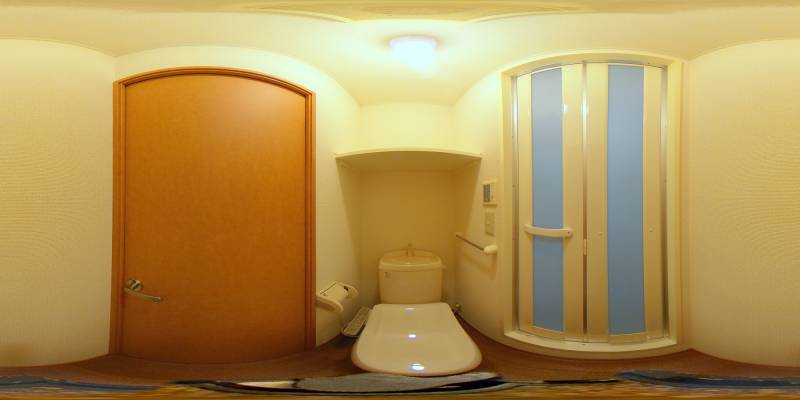 パノラマ画像トイレ