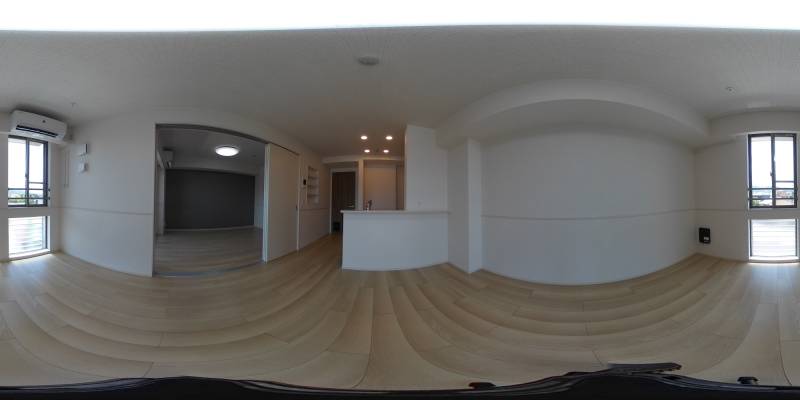 パノラマ画像リビング