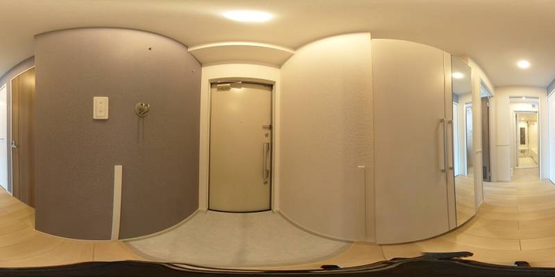 パノラマ画像玄関