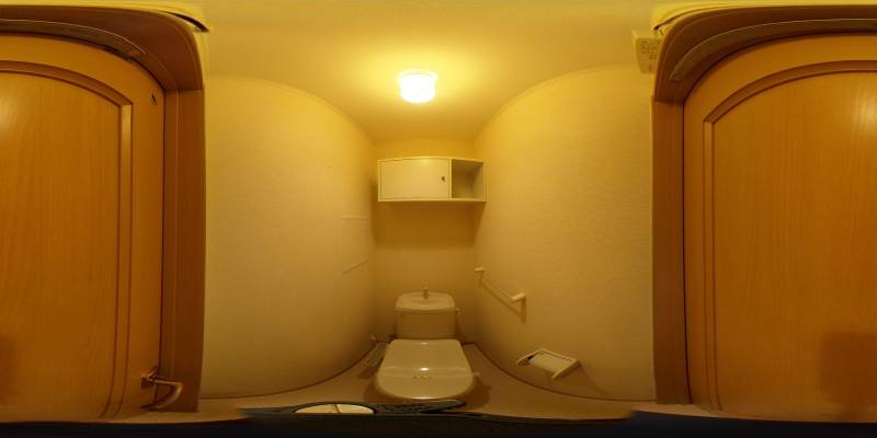 パノラマ画像トイレ