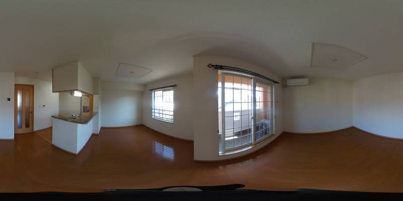 パノラマ画像リビング