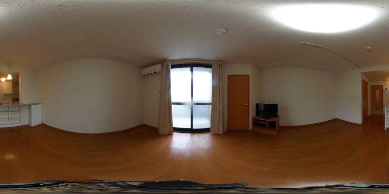 パノラマ画像洋室