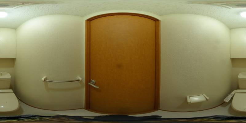 パノラマ画像トイレ