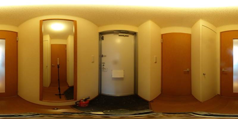 パノラマ画像玄関