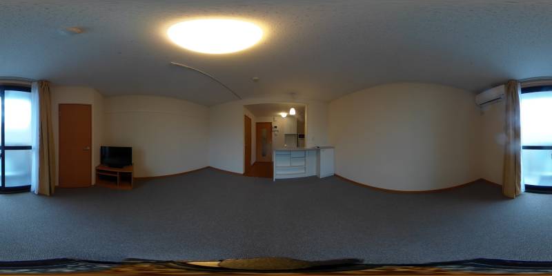 パノラマ画像洋室