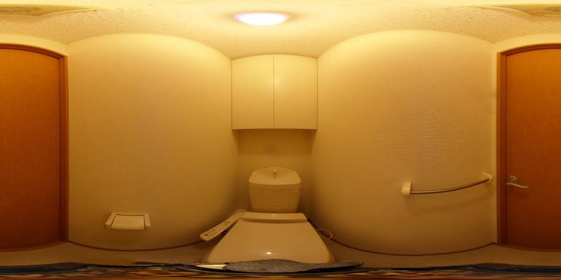 パノラマ画像トイレ