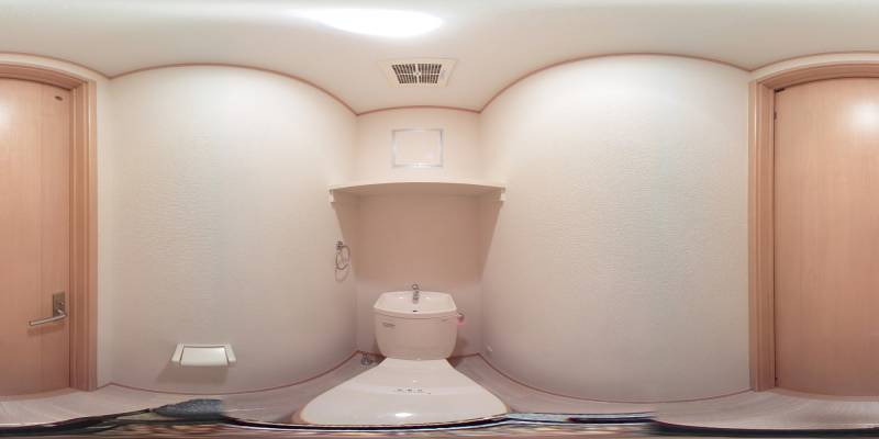 パノラマ画像トイレ