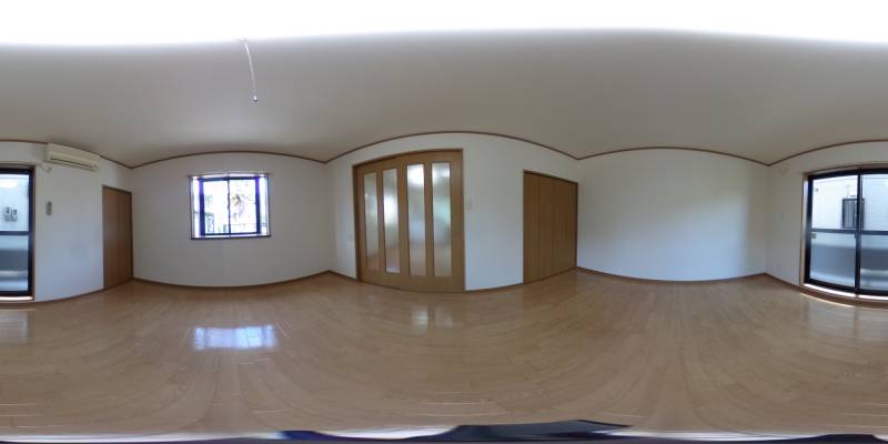 パノラマ画像洋室