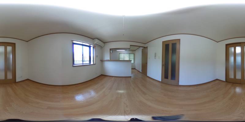 パノラマ画像リビング