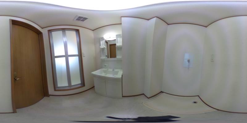 パノラマ画像洗面所