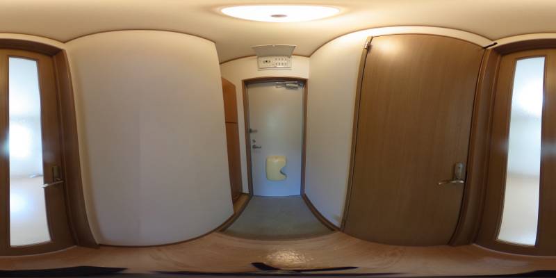 パノラマ画像玄関