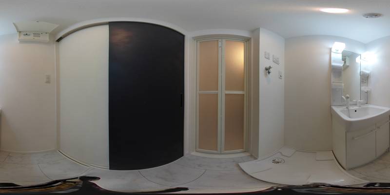 パノラマ画像洗面所