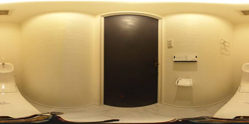 パノラマ画像トイレ