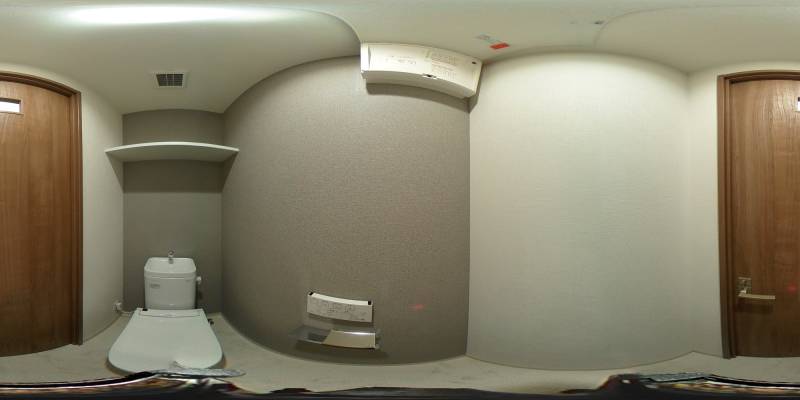 パノラマ画像トイレ