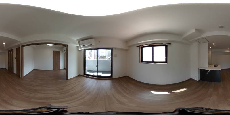 パノラマ画像リビング