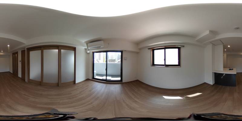 パノラマ画像洋室