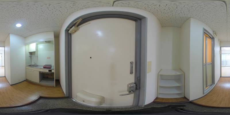 パノラマ画像玄関