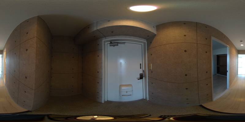 パノラマ画像玄関