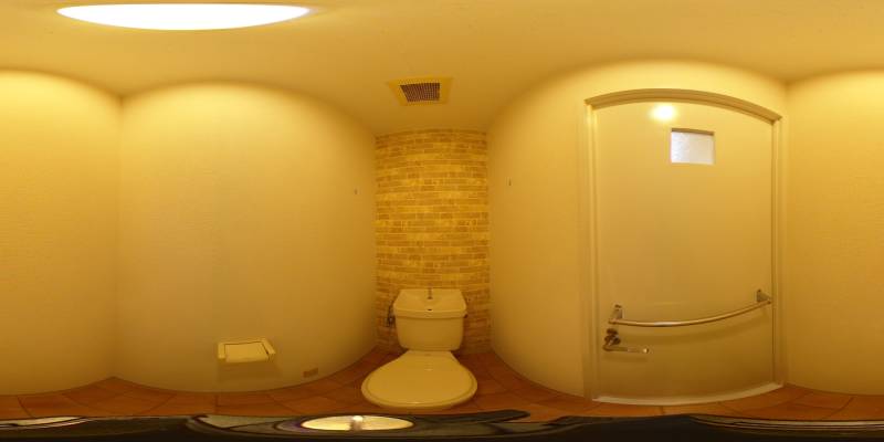 パノラマ画像トイレ