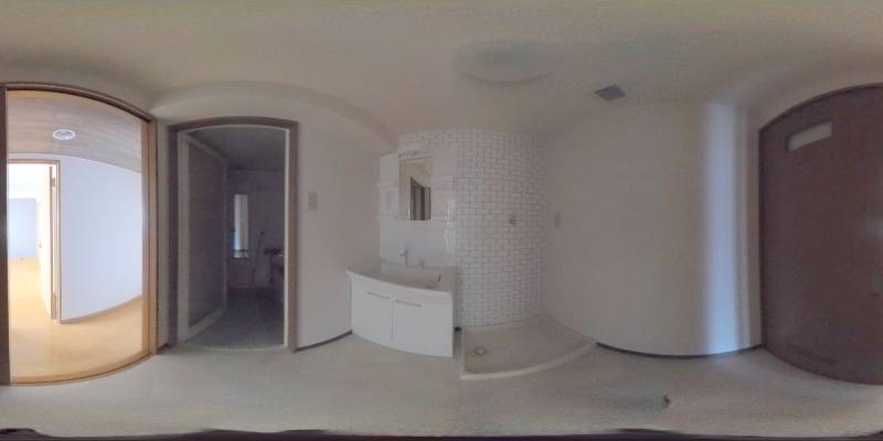 パノラマ画像洗面所