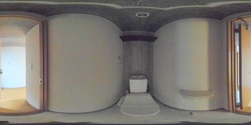 パノラマ画像トイレ