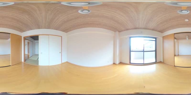 パノラマ画像洋室