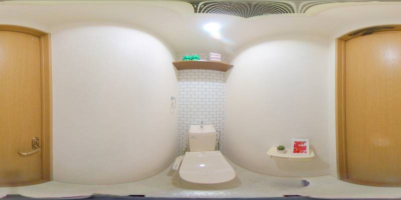 パノラマ画像トイレ